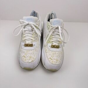 Nike Air Max 90 Chicago 312‎ White Iridescent Sneakers Women's Size 9